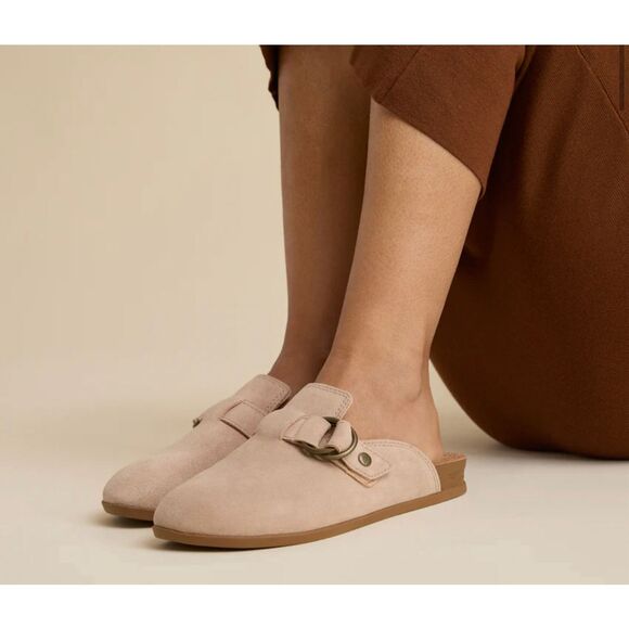 Reef Shoes - Reef Women's Cushion Vista Serenity Slip-On suede Clog Sz 8, NWT